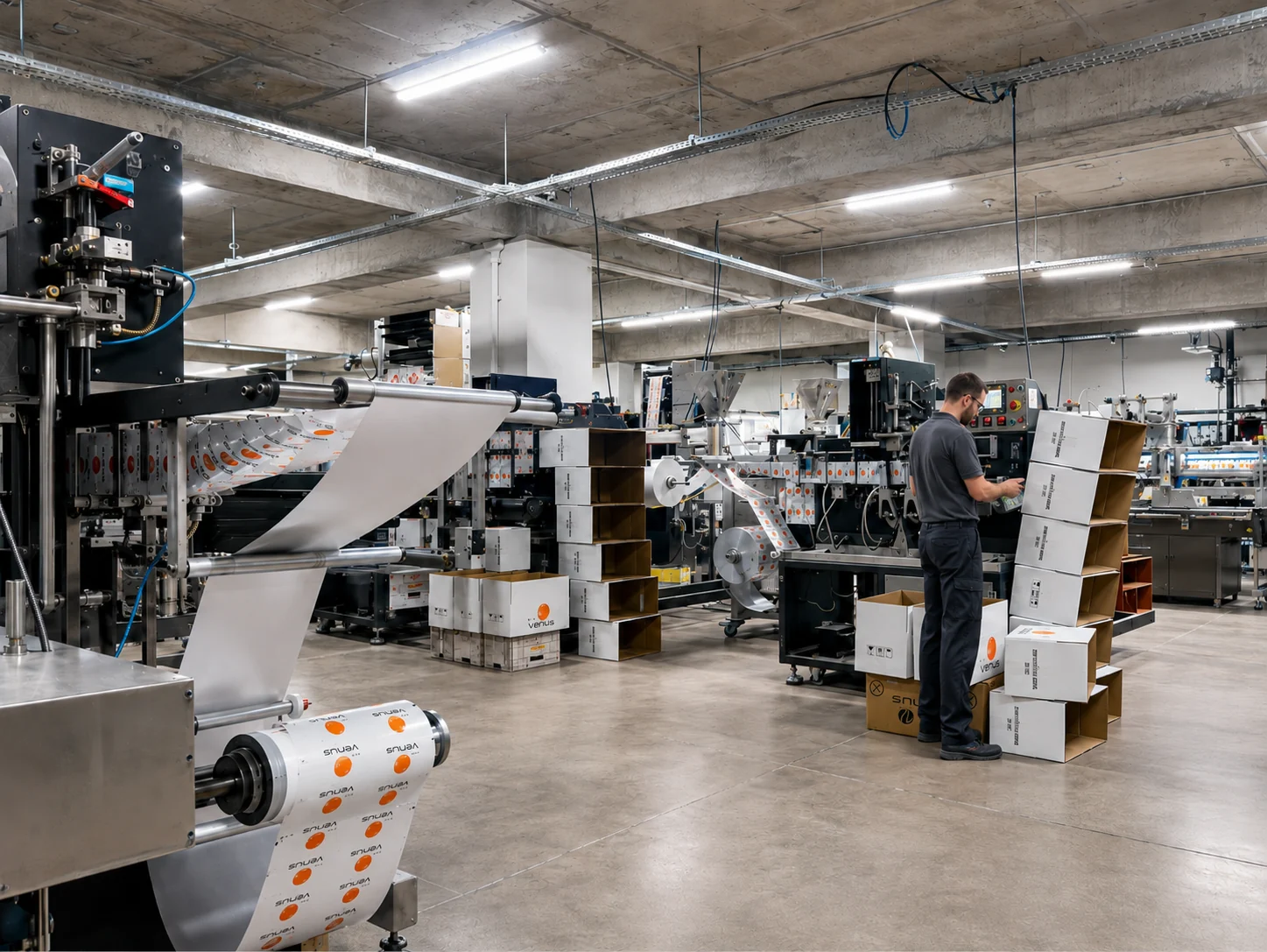 Paperco modern ambalaj üretim tesisi